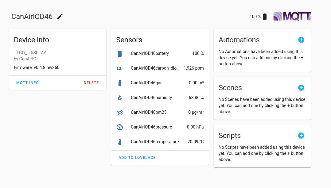 MQTT Broker Integration