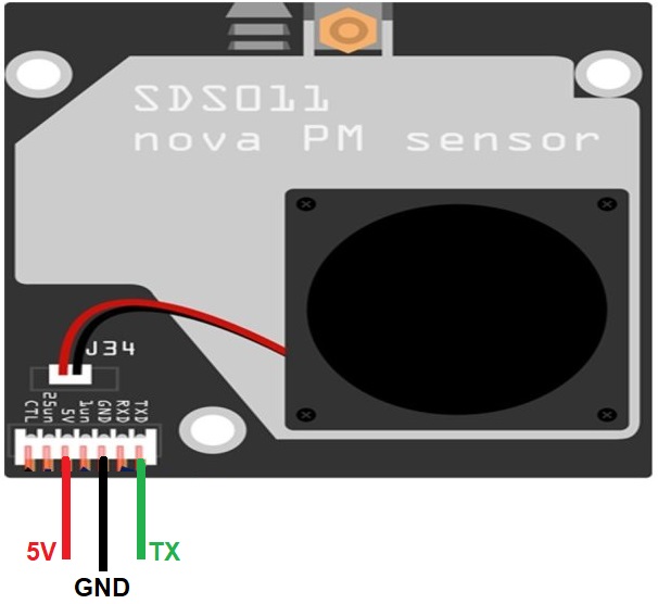 SDS011 sensor